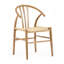 Set Of 2 Solid Oak Dining Chairs