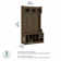 Kierra Hall Tree 40'' Wide with Bench and Shoe Storage