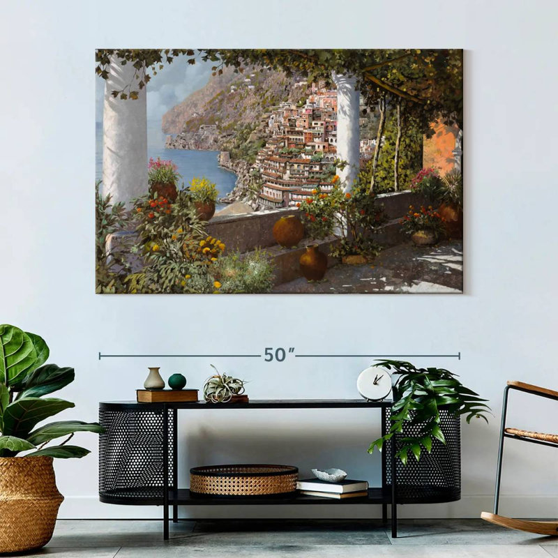 Ravi La Terrazza A Positano, 34" H x 51" W