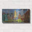 Art mural en métal luxueux «Upper East Side Morning» par Porter Hastings, 24 po x 12 po-114790553