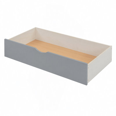 Latvina Versatile Wooden Daybed with Storage and Shelving, Wooden Daybed With 2 Drawers, And All-In-One Cabinet And Shelf