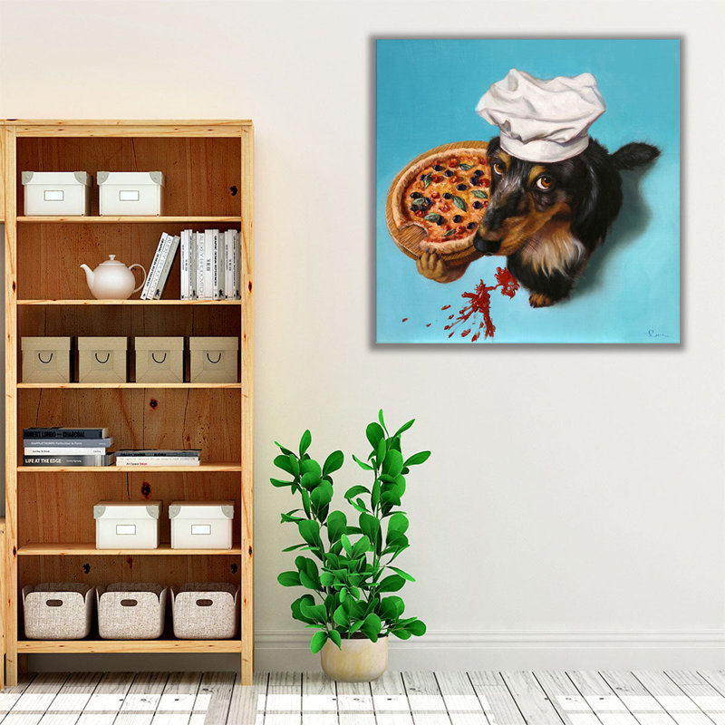 Il Iliziolo - reproduction d'art sur toile, H 20 po x l 20 po