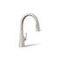 Graze Touchless Pull-Down Kitchen Sink Faucet with Voice Activation and Three-Function Sprayhead-1803117814
