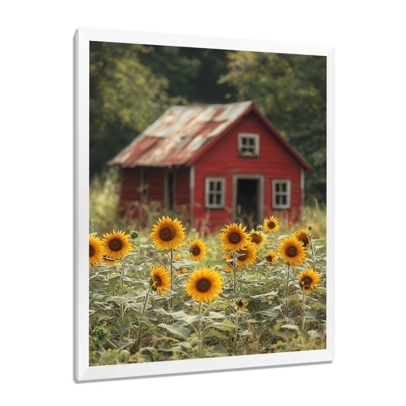 Gatti - impressions sur toile florales, H 40 po x l 30 po, Reproduction encadrée d'une seule photo, Blanc