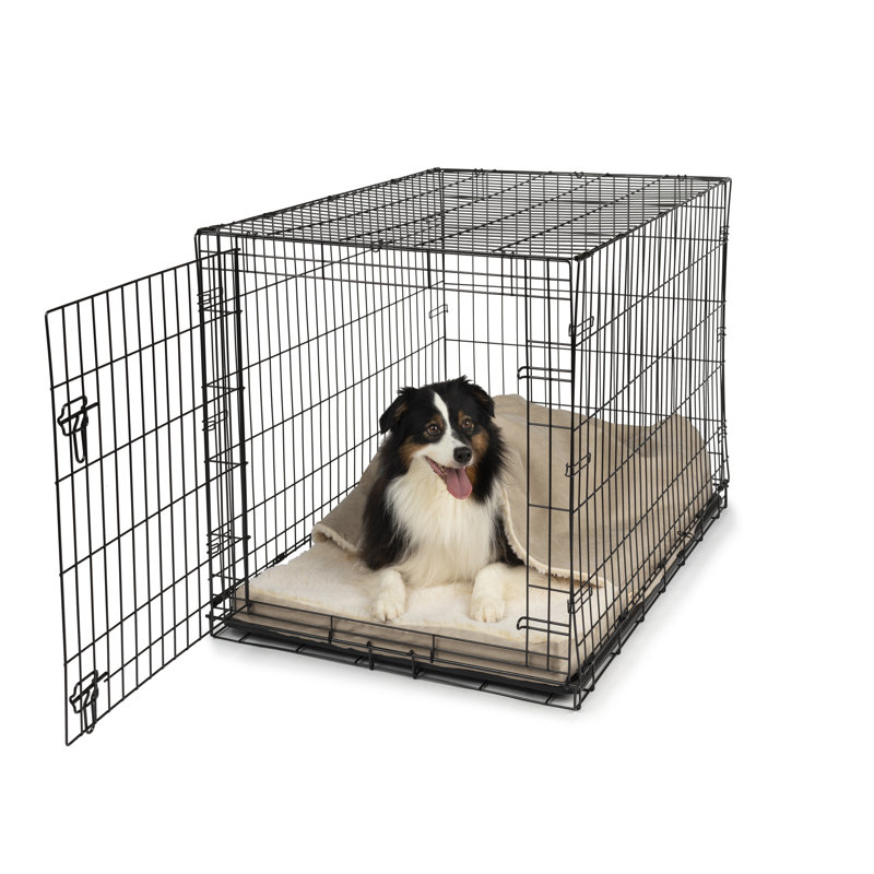 Lit de grotte 100% lavable, H 3 po x l 26 po x P 47 po, Peau de daim