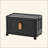 Black,19.69" Side Wide Folding Storage Cabinet ,3 Tiers,19.69"×11.81"×31.10",Collapsible Storage Bins With Magnetic Door, Plastic Storage Cabinet With Wheels-1939853992
