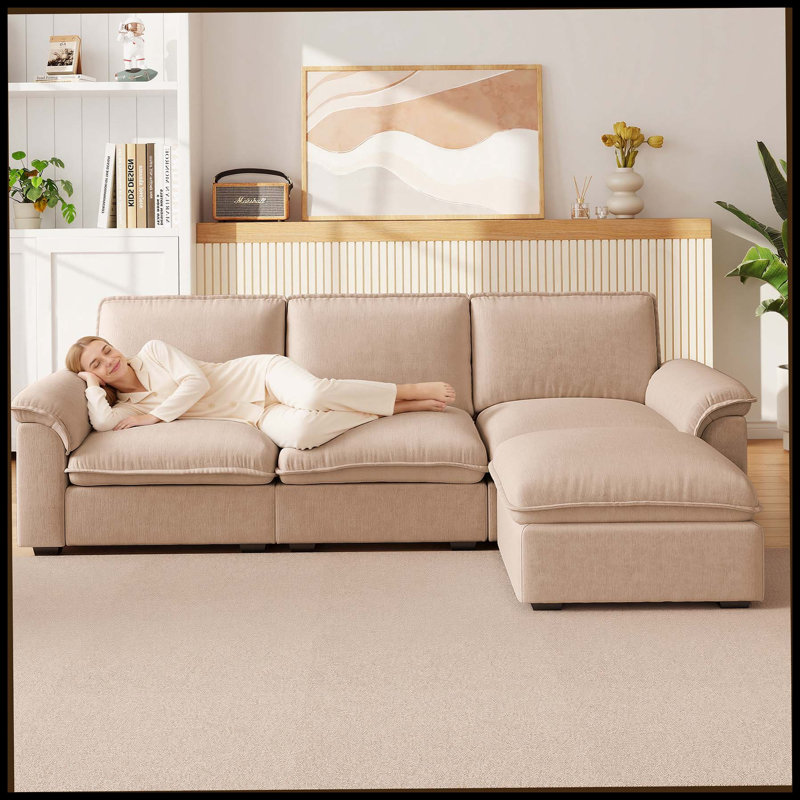 Canapé modulaire Cloud Couch For L, Café