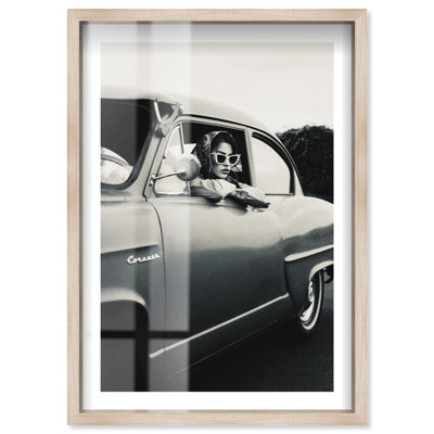 Prêt à partir Shadowbox Print Fashion Art Prints par Notoriart