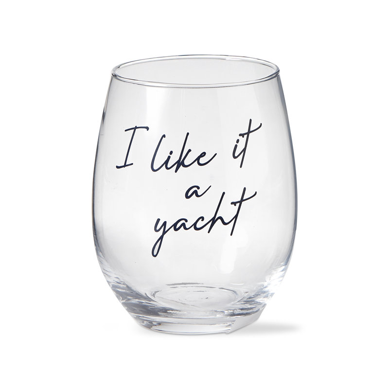 I Like It A Yacht Stemless Wine