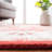 Hollander Oriental Handmade Hooked Wool Burgundy/Ivory Area Rug-21274756