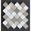 2.5" x 3" Marble Arabesque Mosaic Wall & Floor Tile-50870322