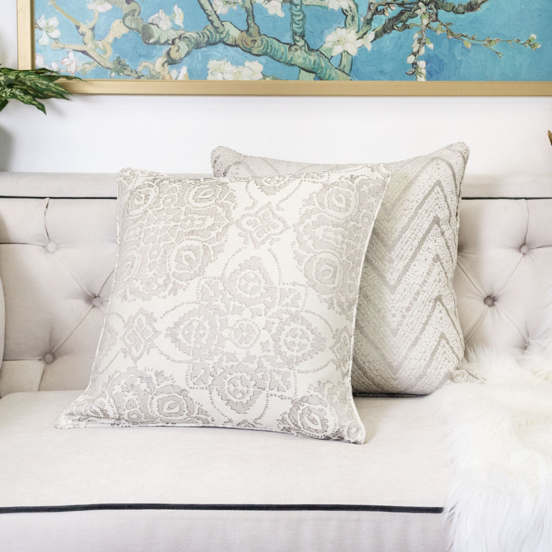 Katlina Indoor/Outdoor Reversible Throw Pillow Homey Cozy