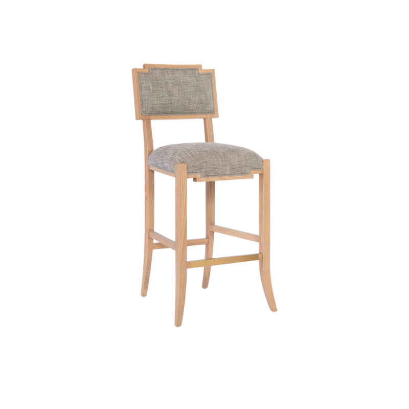 Melanie Blonde Bar Stool, Liller Tortoise, Bar Stool (31" Seat Height)