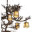 Dulcemaria 12 - Light Dimmable Geometric Chandelier