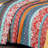 Amara Boho Floral Red/Yellow/White Quilt Set-577168700
