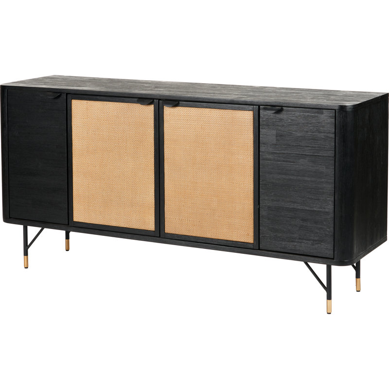 Caylin 160cm Solid Wood Sideboard