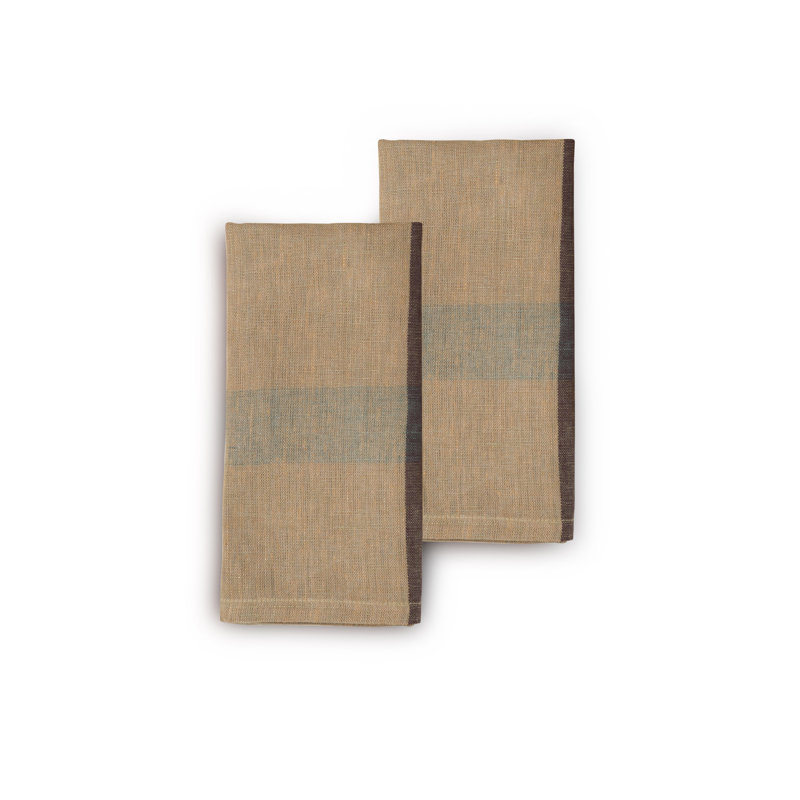 Linen No Pattern Square Napkin, Olive Crostini