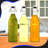  33oz Square Swing Top Glass Bottle Set (Pack of 6)