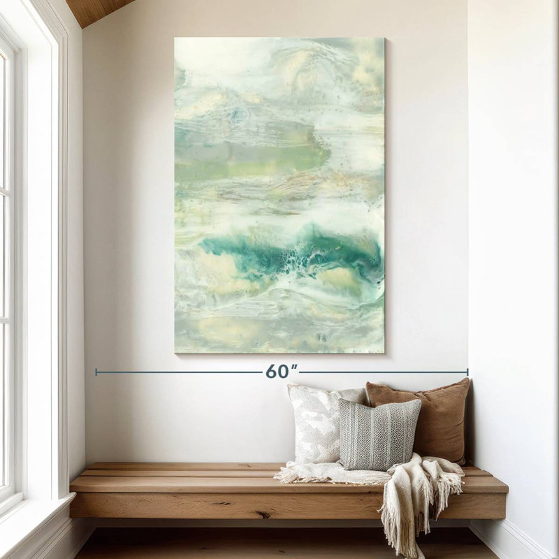 Avery Serene Seafoam I, H 51 po x l 34 po