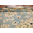 Handmade Blue Oushak Turkish Area Rug 9