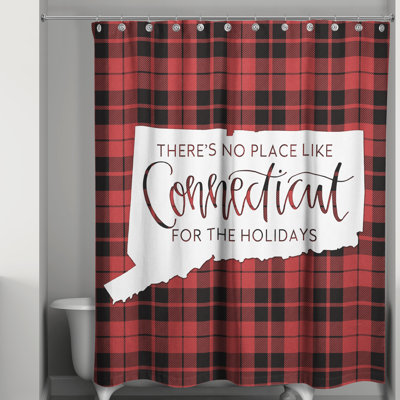 Brianne Plaid Shower Curtain