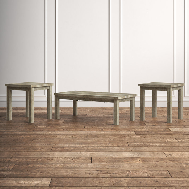 Ensemble de tables basses 3 pièces Abinaash