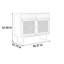 Buffet simple en rotin-103201170