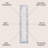 Maythel Classic Border Marble Pattern High-Low Silver/Blue Rug-1389605683