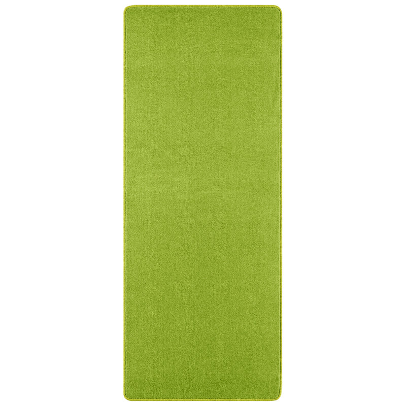 Nasty Tufted Green Rug, Runner 80 x 300cm