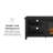 Kneeland 70" Open Storage TV Stand with Electric Fireplace-2128479281