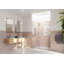 Halo 55.5 in. x 78 in. Frameless Glass Hinge Shower Door-613487842
