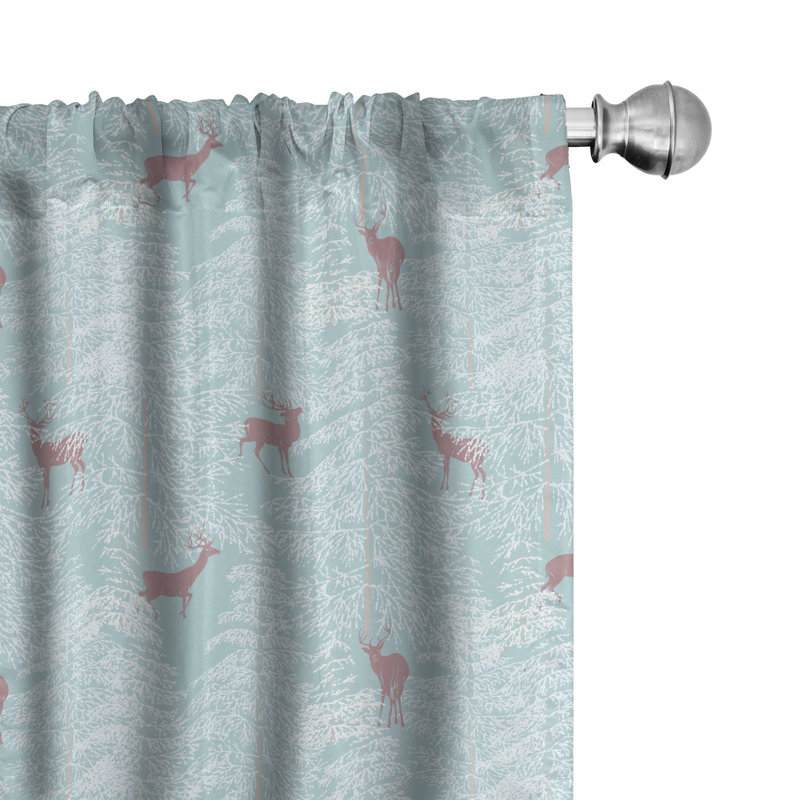 Semi-Sheer Rod Pocket Sliding Panel, 28" x 84"