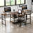 L-Shaped Steel Writing Desk with Built-In Electrical Outlet-631426101