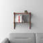 Baez Poplar Solid Wood Wall Shelf-995327555