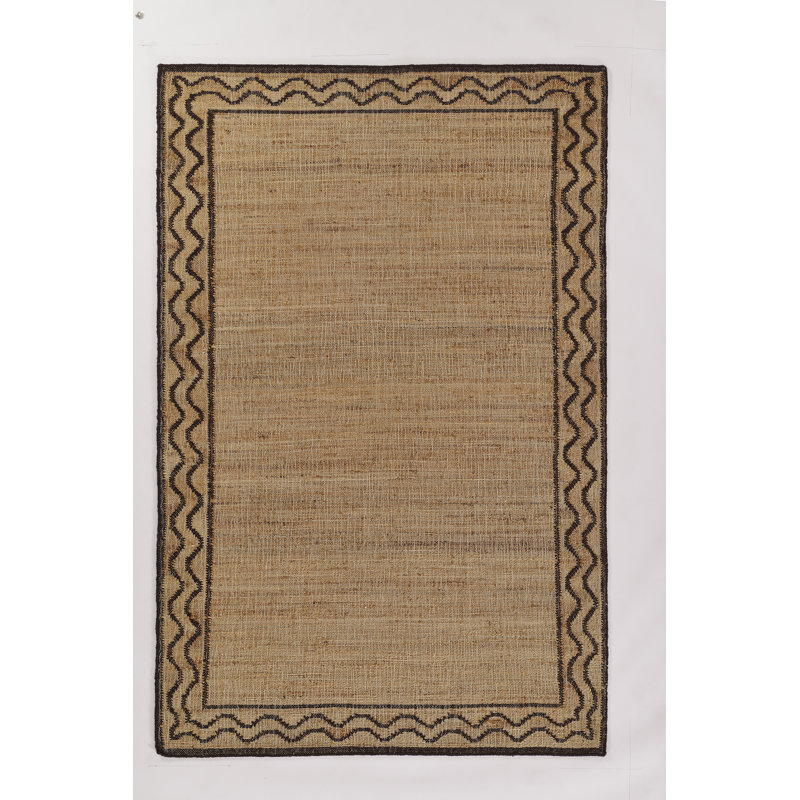 Tapis brun en laine et en jute tissé à la main Erin Gates par Momeni, Rectangle 2 pi x 3 pi
