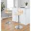 Tabouret de bar réglable avec pivot-1609822698