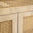 30-Inch Bathroom Vanity: Handwoven Rattan Doors