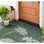 Non-Slip Floral Outdoor Doormat
