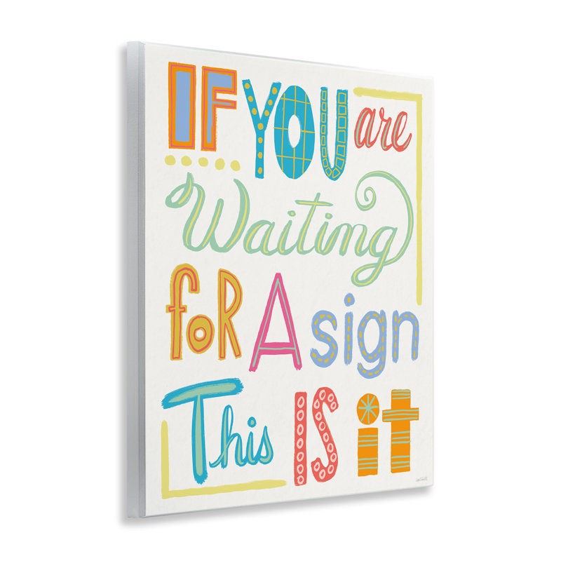 «This Is Your Sign» par Anne Tavoletti