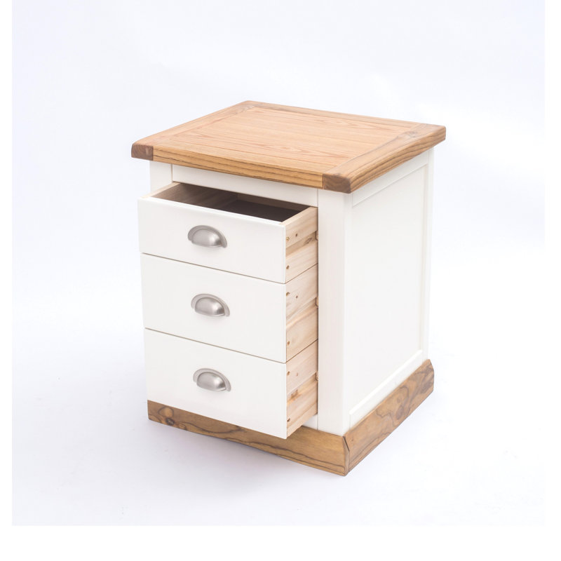 Angus 45 cm W Bedside Table
