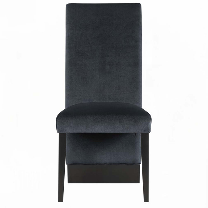Chaise de salle à manger, Noir, Noir