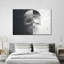 Crâne abstrait, reproduction sur toile-862365990