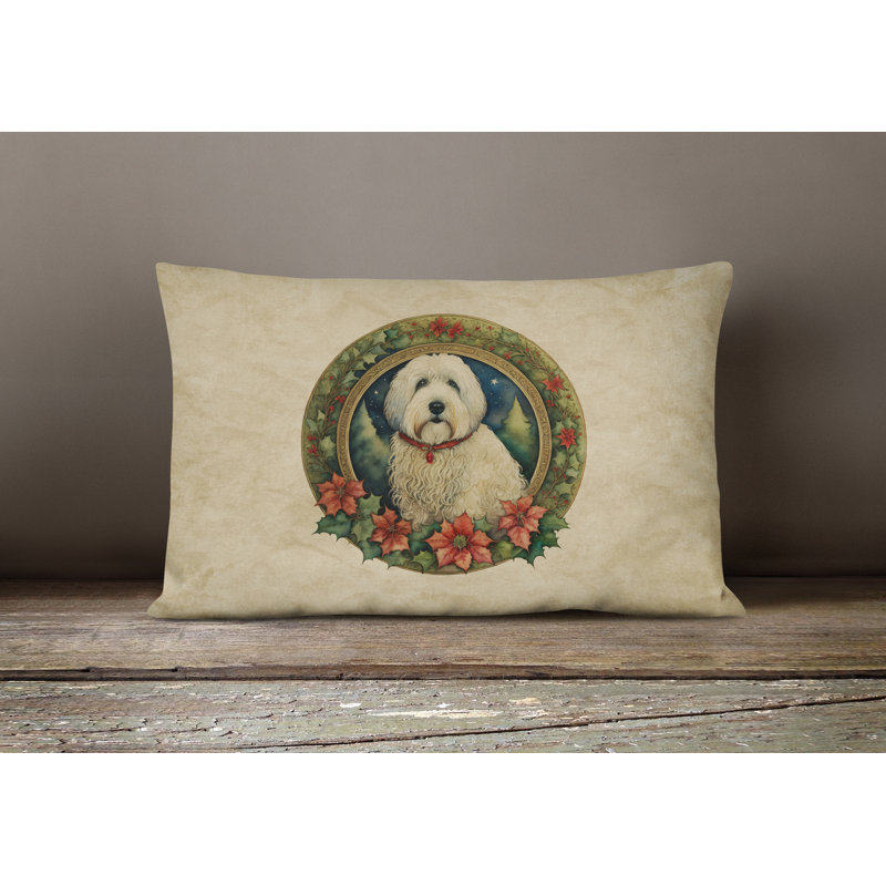 Coussin Christmas, 12 po x 16 po, Rectangulaire