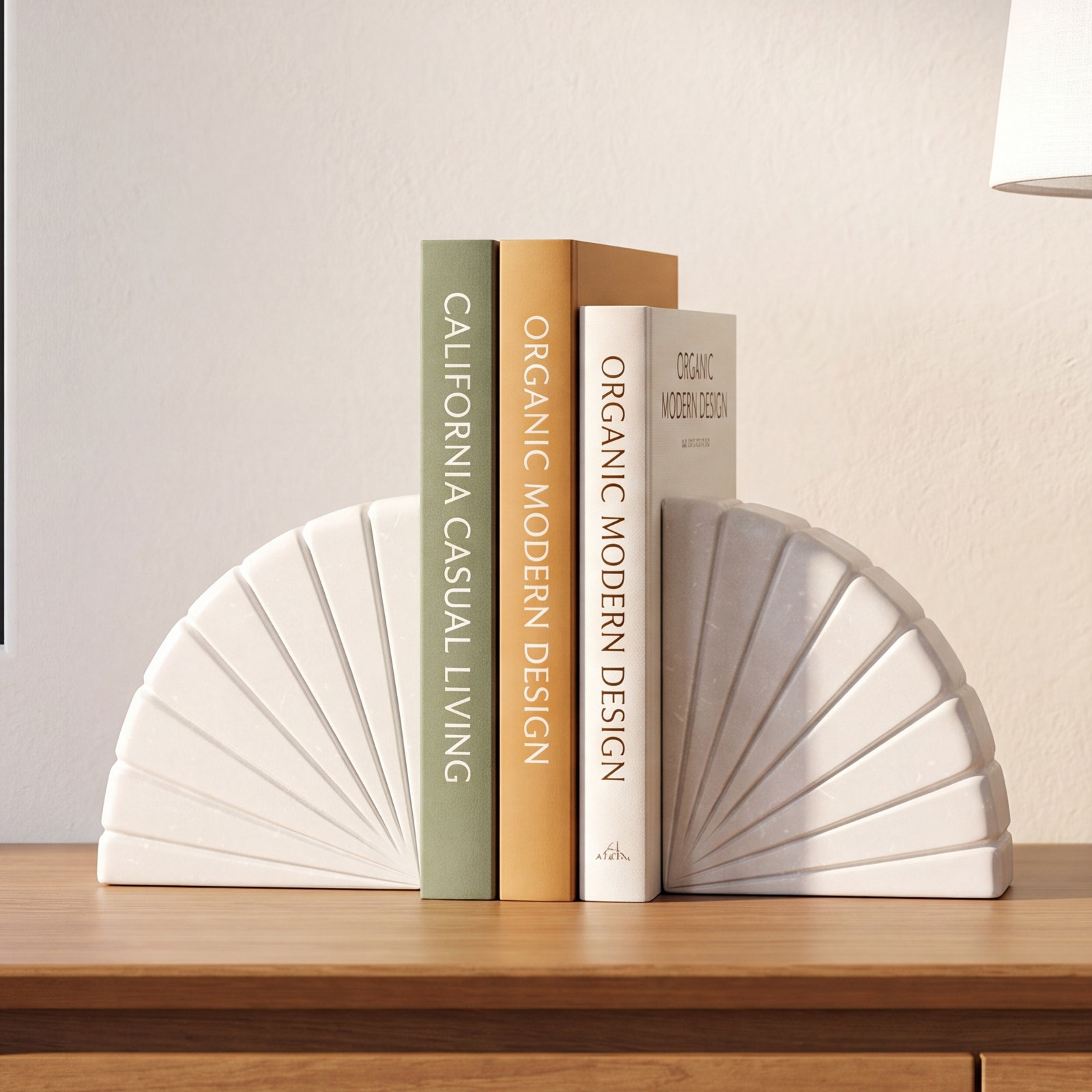 Tash Genuine Marble Decorative Bookends