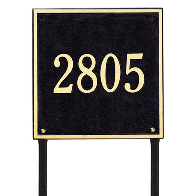 1-Line Lawn Address Sign