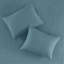 Ensemble de courtepointe 2 pièces bleu sarcelle simple / simple TG-119922101-119922099
