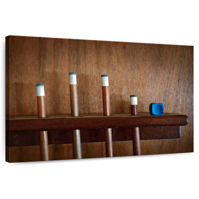 Senne Billiard Cue Sticks, 24" H x 36" W