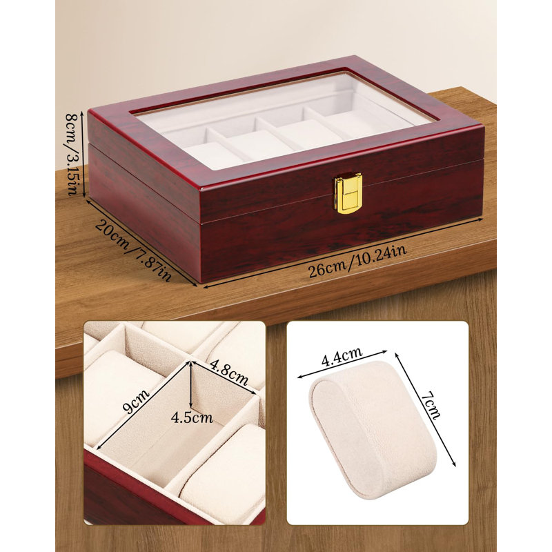 Wood Watch Box +