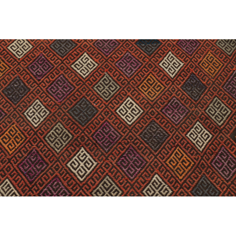 One-of-a-Kind 2'8"X9'6" No Wool Area Rug Brown, Beige, Green