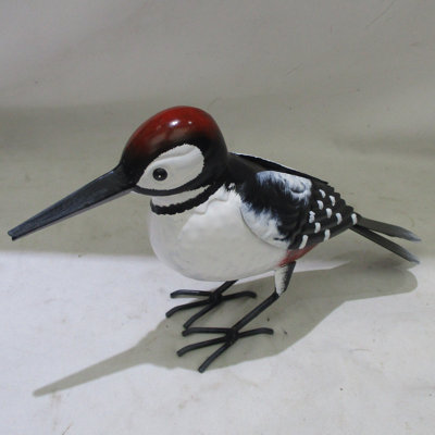 Figurine oiseau à bec long